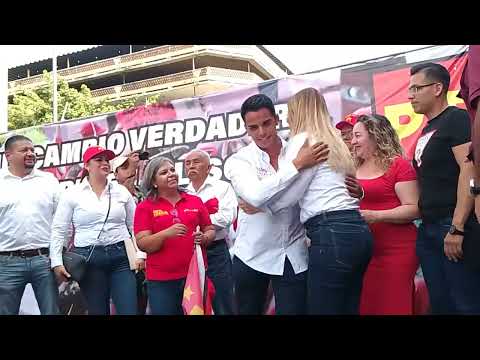 Claudia Delgadillo y José Luis Sánchez apertura de campaña candidatos locales de Jalisco