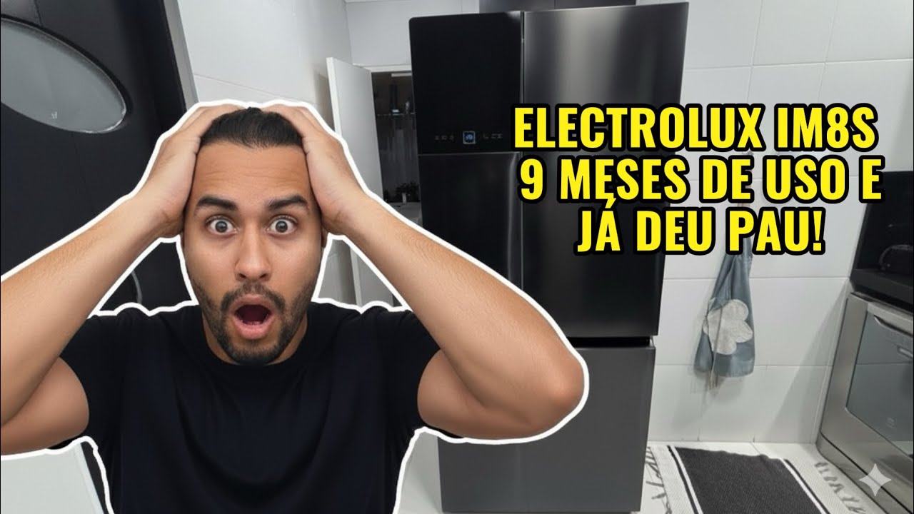 Geladeira Electrolux IM8S parou de gelar – veja o defeito mais comum!