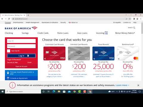 Bank Of America | How to login Online Banking | Sign In Online Banking BOA 2022