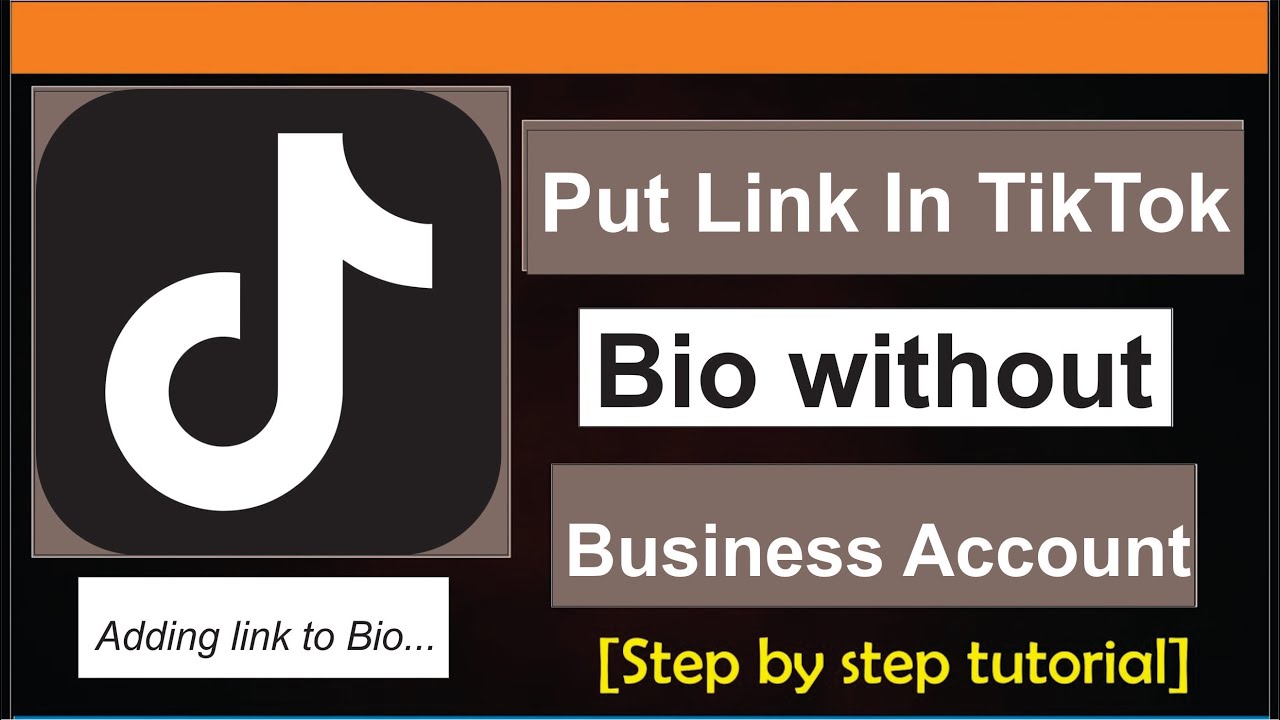 how-to-put-link-in-tiktok-bio-without-business-account-youtube