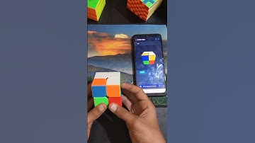 "Can AI Solve a Twisted Corner 🤔"#shortsfeed #rubikscube