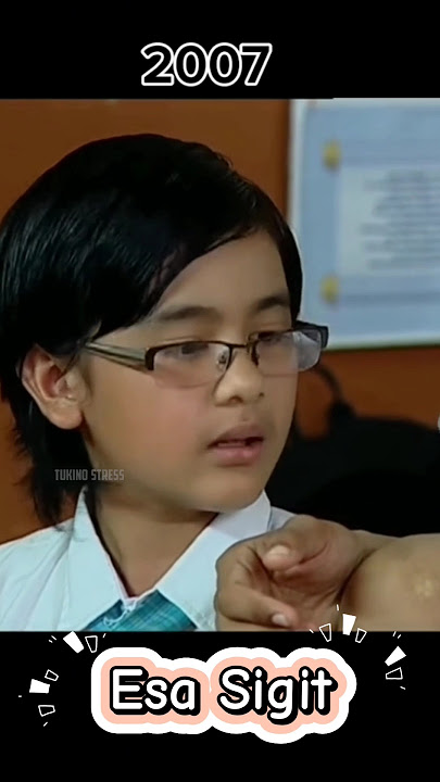 Esa Sigit dari tahun ke tahun #shorts