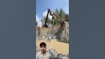 Ép cọc như thế này có chắc không ? #shorts