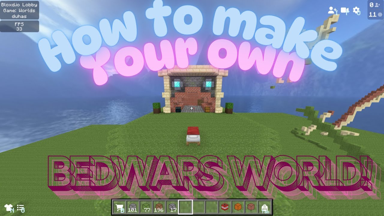 How To Make *YOUR OWN* BedWars *MAP!* (2025 GUIDE!) - YouTube
