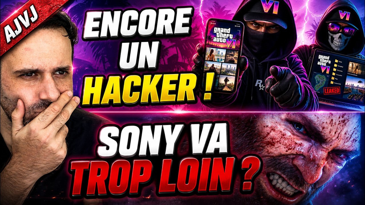 Un autre hacker a GTA 6 ! Rockstar contre-attaque😱 50% ventes CD AC Shadows, Sony bloque les promos