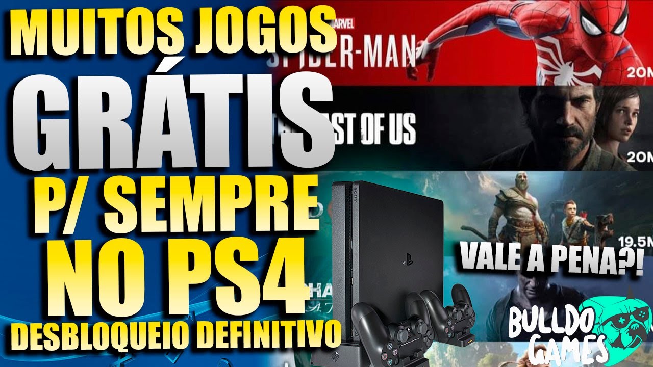 12 NOVOS JOGOS GRÁTIS NO PS4! E VAZOU TUDO DE SKATE 4! 