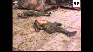 Chechnya - Basayev interview and burials