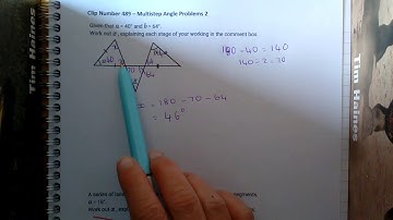 Clip 489   Multistep Angle Problems 2