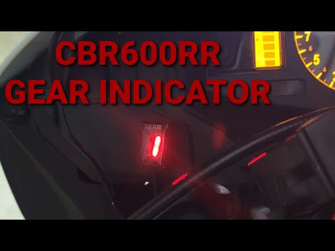 Honda CBR600RR Gear Indicator Installed!!!