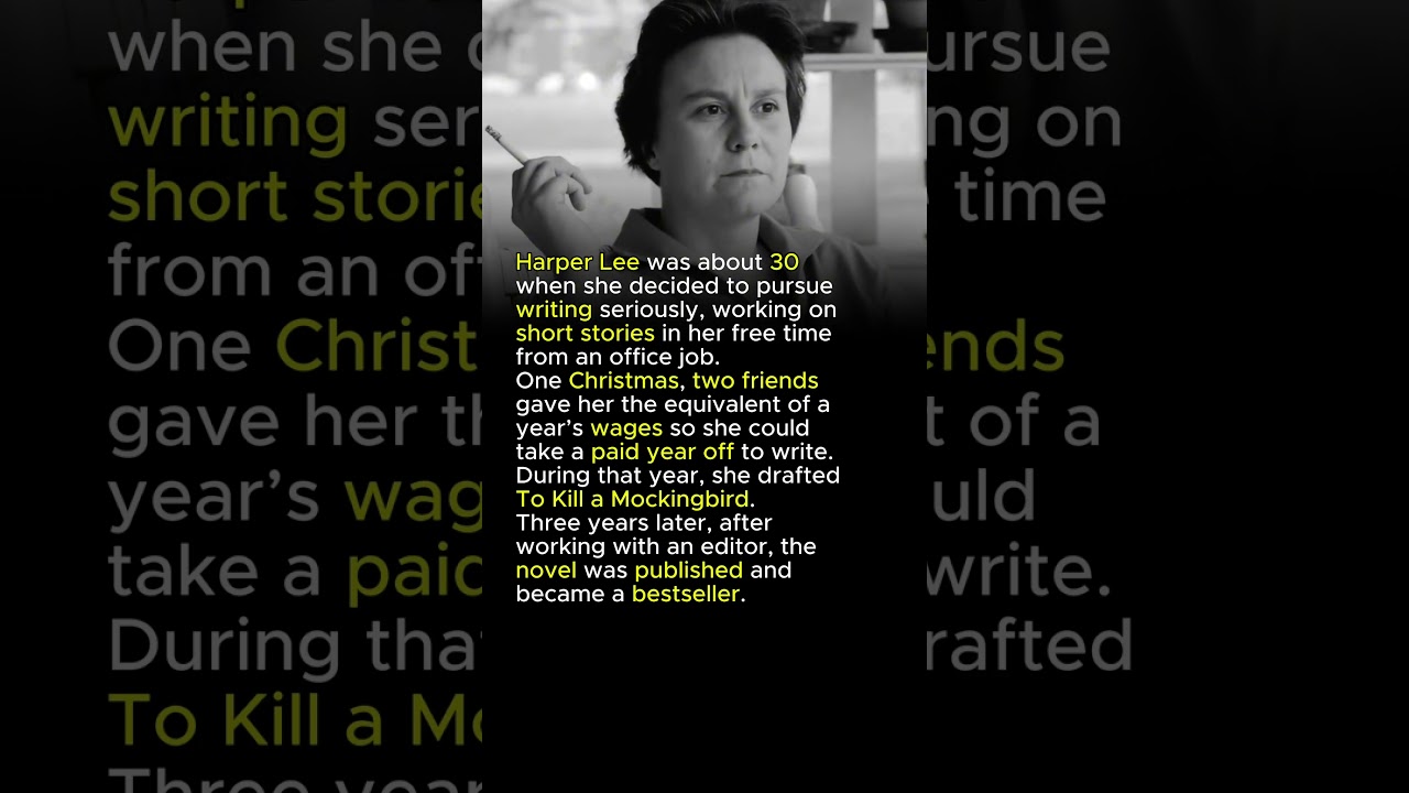 Harper Lee: Christmas gift that helped create "To Kill a Mockingbird"