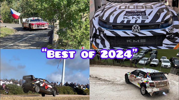 Rally “Best of 2024” mix di passaggi (flat out,drift,show)
