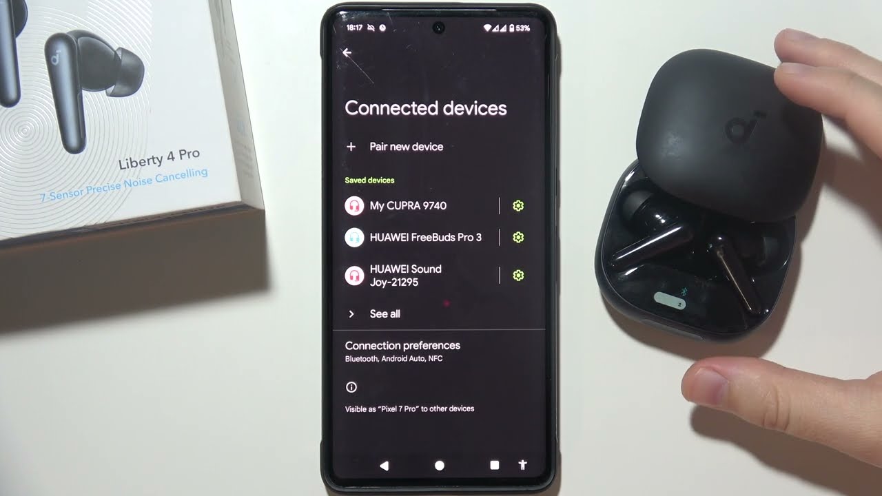 Soundcore Liberty 4 Pro: How to Enter Pairing Mode