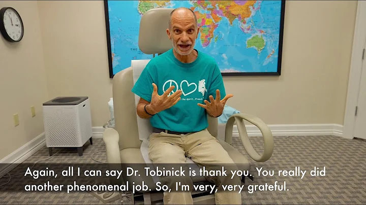 Improvement in sensation and pain after PSE treatment by Dr. Tobinick, nearly 6 years after stroke