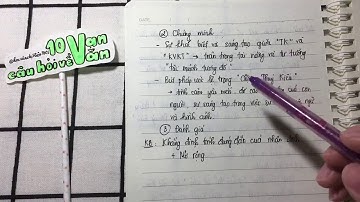 [10 VẠN CÂU HỎI VỀ VĂN] - Số 04 Chứng minh nhận định qua đoạn trích Chị em Thuý Kiều - Nguyễn Du