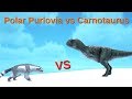 Polar Purlovia VS Carnotaurus and Thylacoleo || ARK: Survival Evolved || Cantex