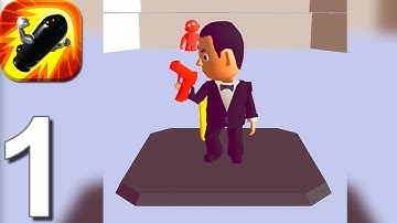 Bullet Bender - Gameplay Walkthrough Part 1 Levels 1-25 (Android,iOS)