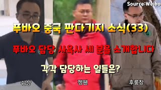 푸바오 중국 판다기지 소식(33) 푸바오 담당 사육사는 총 3명이었다(팩트 체크 영상)