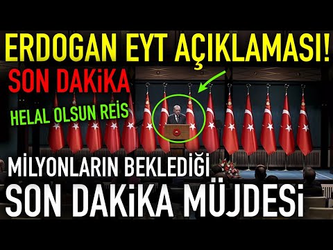 Erdoğan'dan Son Dakika