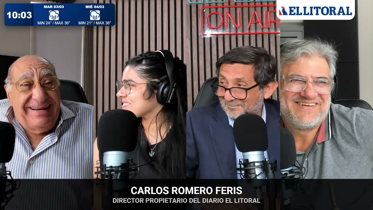 El Litoral Streaming inauguró su programación desde el nuevo estudio en Corrientes