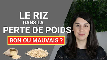 Est-il bon de manger du riz pour maigrir