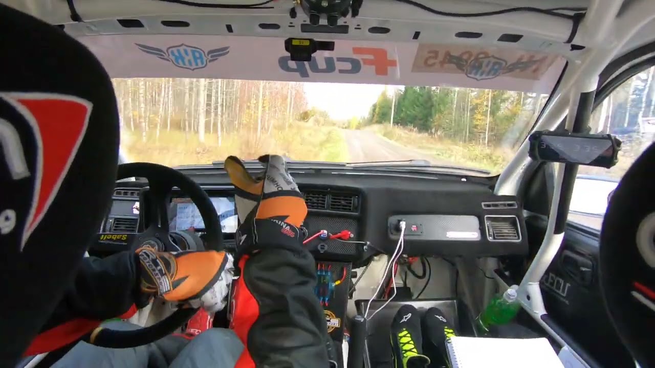 Hakevuori Ralli 2024 ek5 huttunen/lahtinen jarrut häviää vähitellen