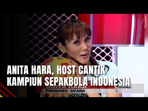 Anita Hara, Host Cantik Kampiun Sepakbola Indonesia