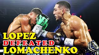 Lomachenko vs Lopez Full Fight. Lopez Wins via Unanimous Decision!