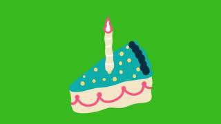 HappY birtHday cake party green screen #greenscreen #greenscreenvideo