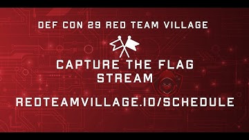 DC29 Red Team Village CTF Stream Schedule - DAY 1