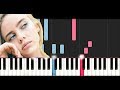 Billie Eilish - Hostage (Piano Tutorial)