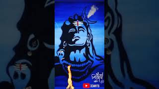 Bholenath Watercolour Drawing and status || Lord Shiva 