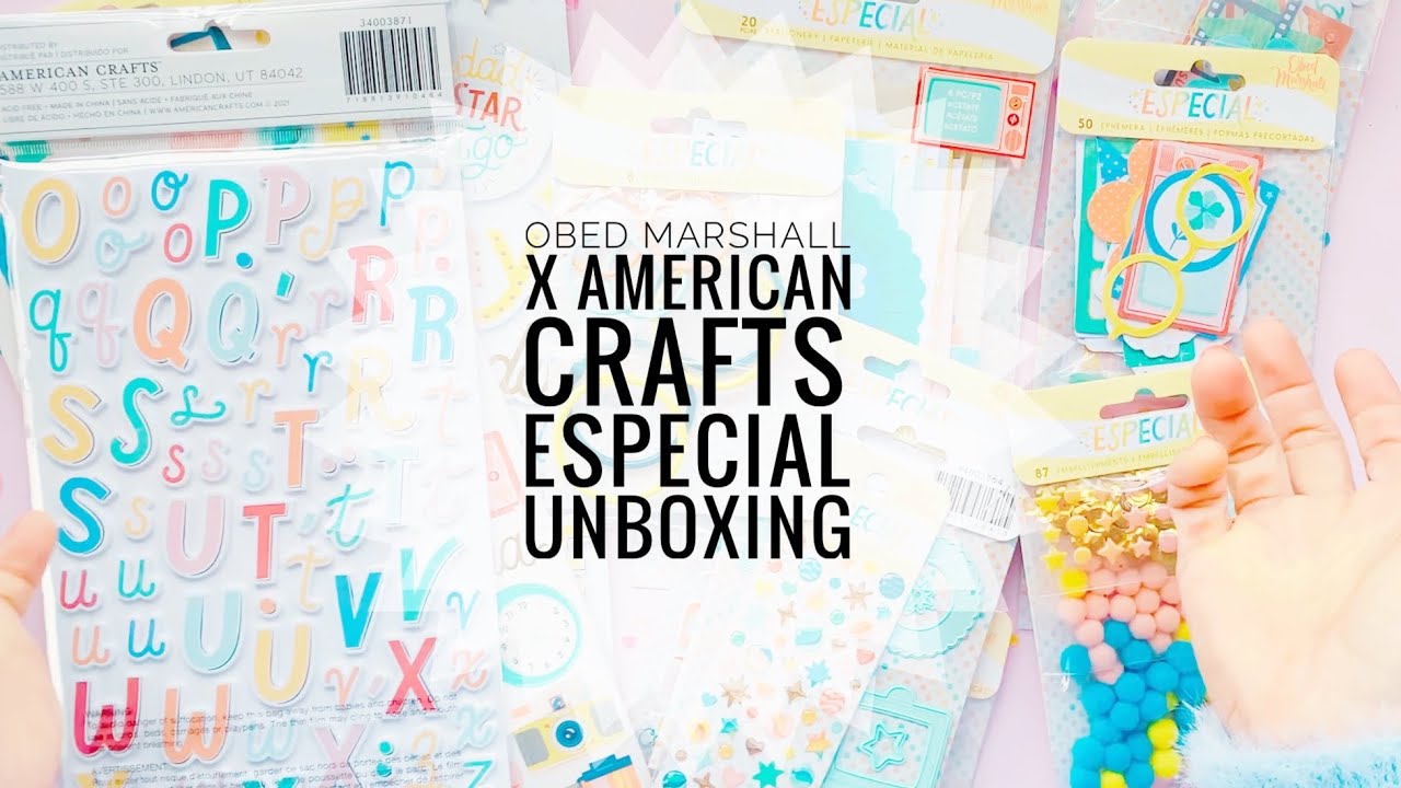 Obed Marshall X American Crafts ESPECIAL - Unboxing