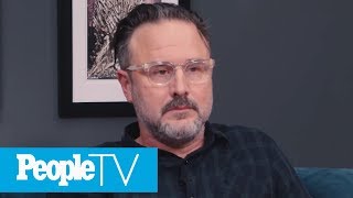 David Arquette Gets Emotional While Watching 'Scream' Scenes With Ex Courteney Cox | PeopleTV