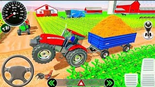 Tractor Farming Driving Simulator 3D - New Tractor Games - Android  Gameplay  screenshot 1