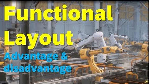 Advantage and disadvantage of functional layout