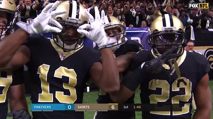 Ted Ginn Huge 80 Yard TD! | Panthers vs. Saints | ...