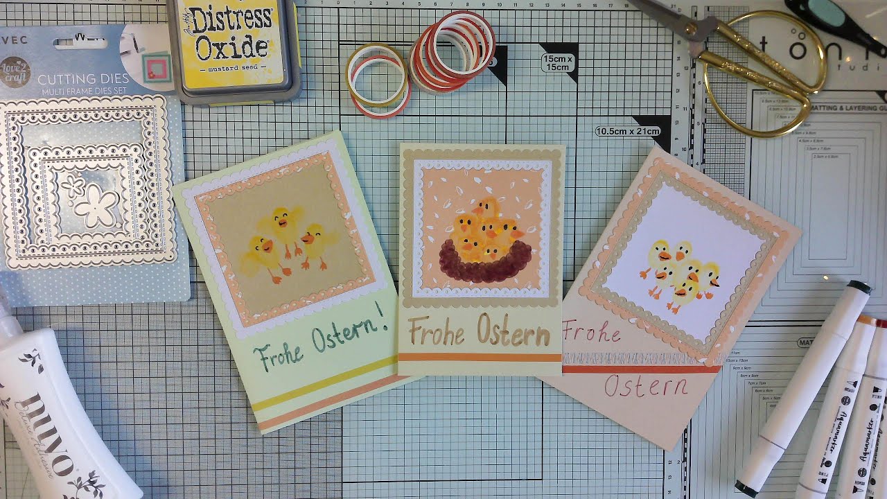 ❣️ Geheime Osterkarten für meine Ma | Fingerprint Küken mit Sam  ❣️