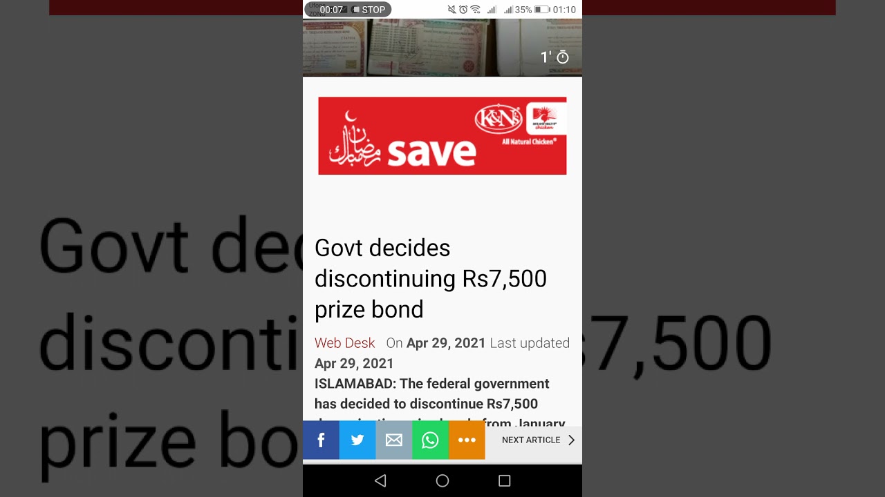 7500 price bond draw breaking news