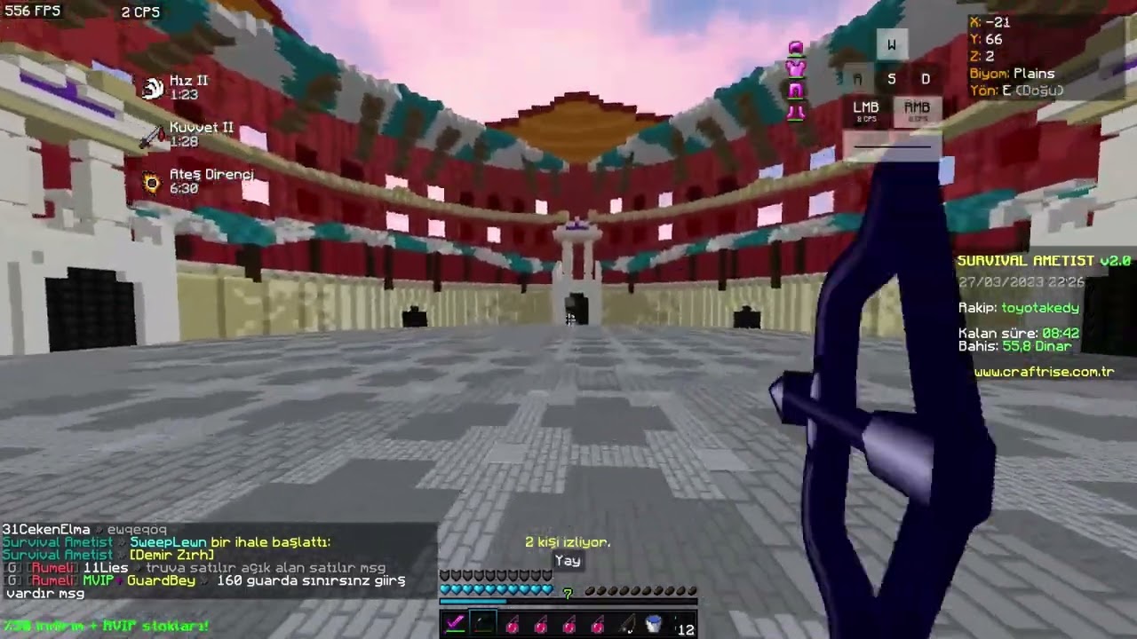 CraftRise Ametist Karışık Pvp #1