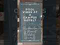 Inside the Pool at This Virginia Tech Hotel