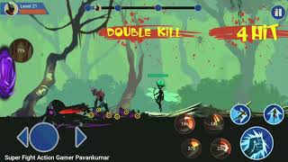 Shadow fighter Level 21 || Hell dragon and dryad 21|| super Fight Action Gamer Pavankumar || screenshot 2