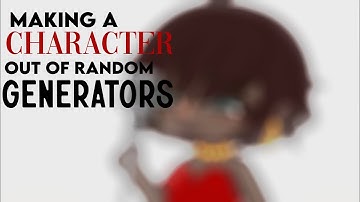 𝙈𝙖𝙠𝙞𝙣𝙜 𝙖 𝙘𝙝𝙖𝙧𝙖𝙘𝙩𝙚𝙧 𝙤𝙪𝙩 𝙤𝙛 𝙧𝙖𝙣𝙙𝙤𝙢 𝙜𝙚𝙣𝙚𝙧𝙖𝙩𝙤𝙧𝙨