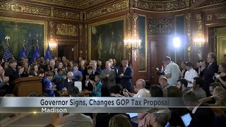 What Gov. Evers did to tax cuts in the state budget