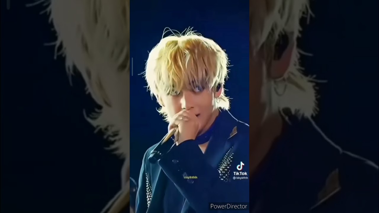 Blonde taehyung was something else 😎😏 