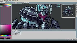 Arachne Cave Pixel Art Timelapse