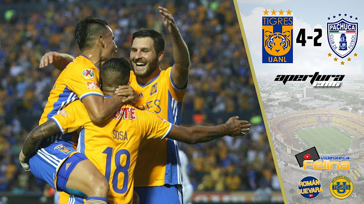 Tigres vs Pachuca 4-2 Jornada 6 Apertura 2016 Liga Mx HD