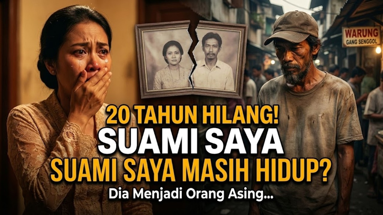 Kukira Gelandangan, Ternyata Suamiku yang Hilang 20 Tahun! #CeritaAirMataKehidupan #CeritaSedih