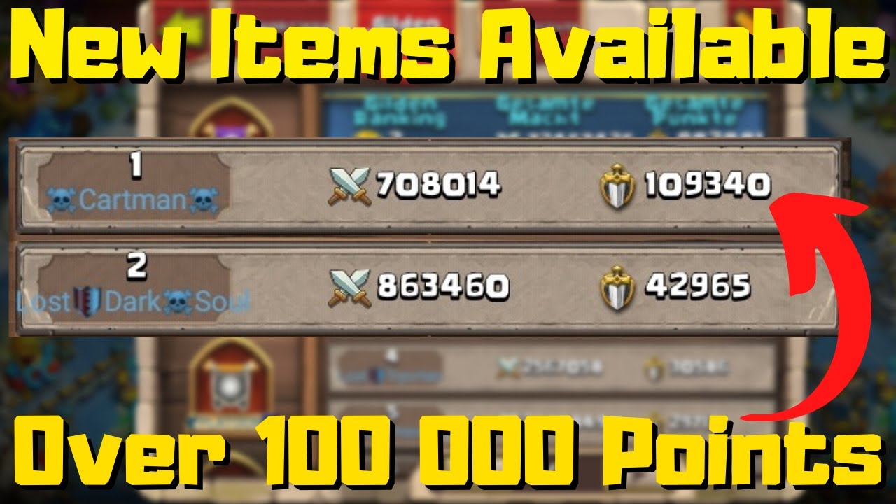 Over 100 000 points in Guild Wars | New Guild Wars Refresh Cards | Castle Clash