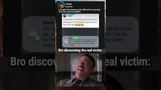 Her Dad Lost Netflix After the Breakup 😂📺 #funnymemes #memes