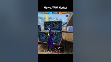 Rifat x vs AWM Hacker #freefireshorts #freefirehacker #awmhacker